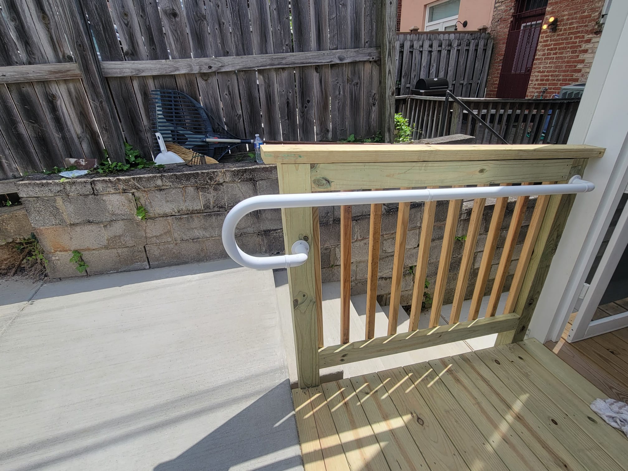 Railing installation