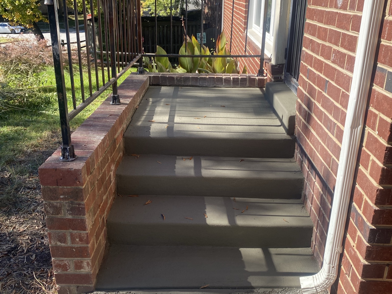 Concrete steps replacement